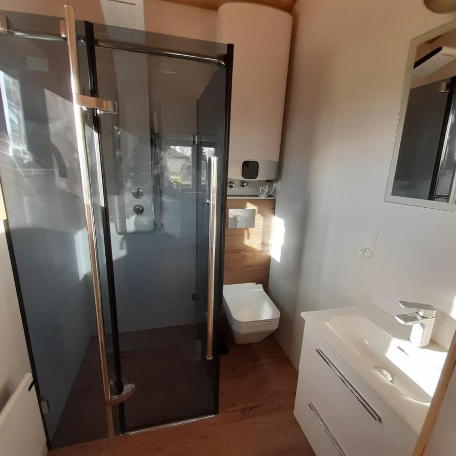 Domek Caloroczny Magjan Z Sauna Złotów Exterior foto