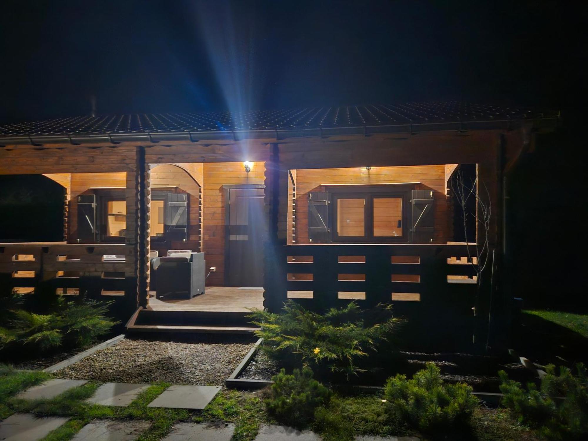 Domek Caloroczny Magjan Z Sauna Złotów Exterior foto