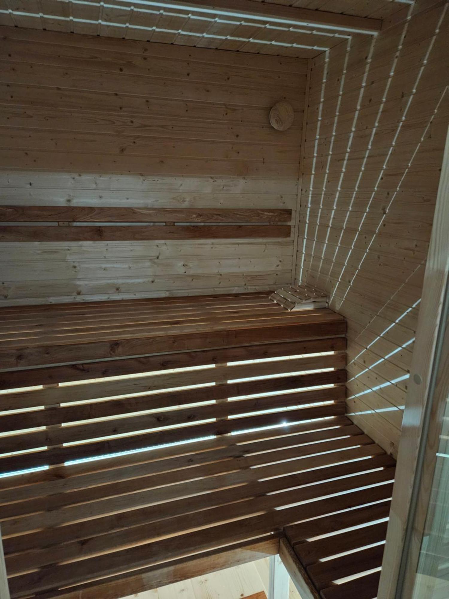 Domek Caloroczny Magjan Z Sauna Złotów Exterior foto